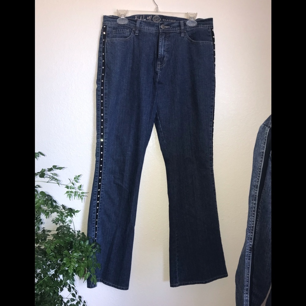Ethyl  Denim 2- Piece set, Denim Jacket and Jeans. EUC to GUC - Picture 6 of 9